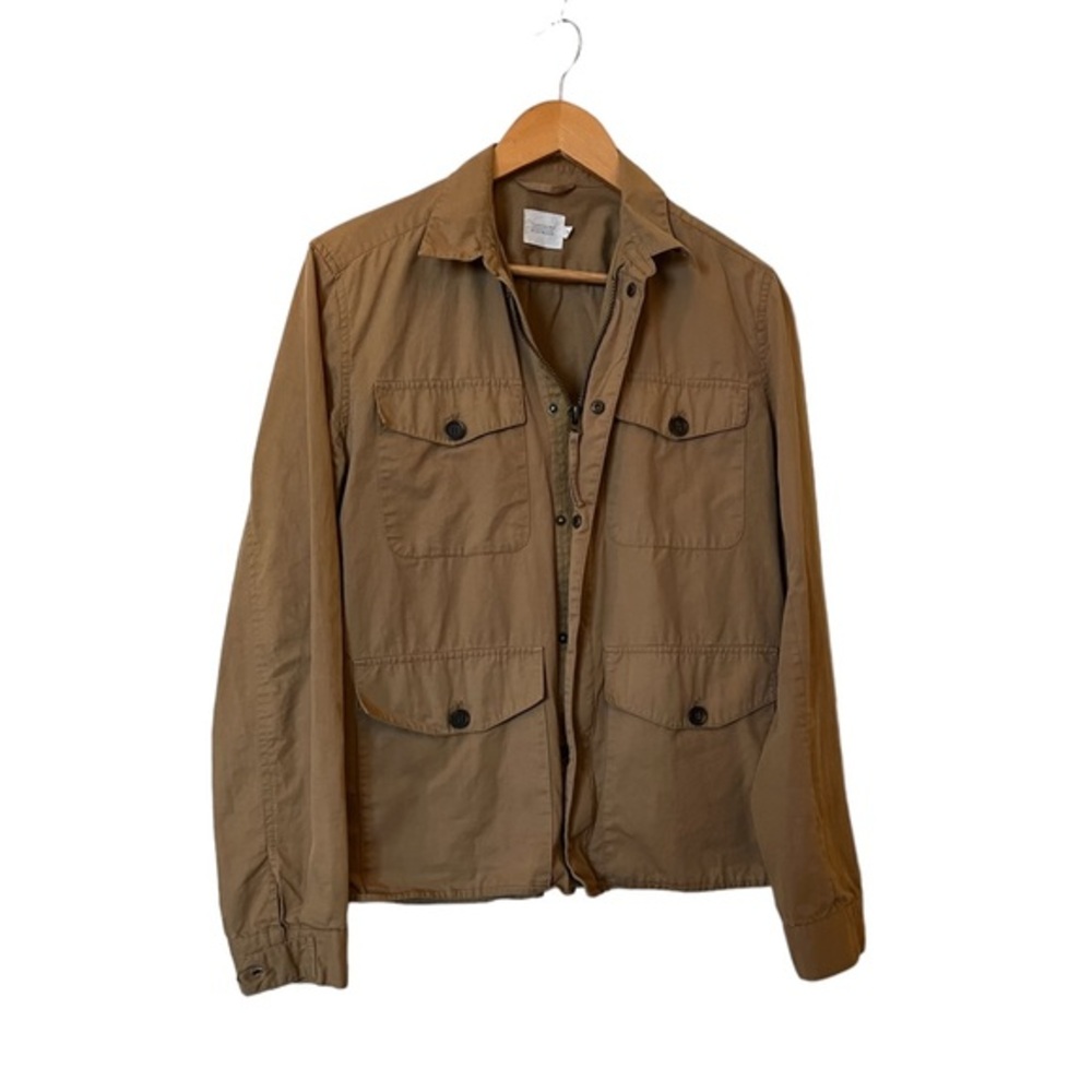 Men's Military Field Jacket in Tan